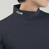 Men's  JACQUARD RIB LONG SLEEVE<br>MOCK NECK｜A5-1554-11