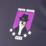 MEN'S PETS ROCK HIGH NECK HALF SLEEVE｜CHARCOAL（A0-2550-21）