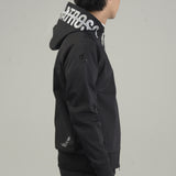 Men's  STRETCH LINE ZIP HOODIE｜BLACK（A5-6551-11）