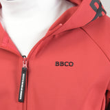 Men's  STRETCH LINE ZIP HOODIE｜RED（A5-6551-11）