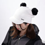 PANDA VISOR BEANIE｜A0-0110-11