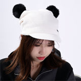 PANDA VISOR BEANIE｜A0-0110-11