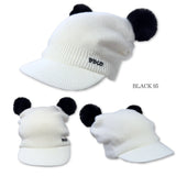 PANDA VISOR BEANIE｜A0-0110-11