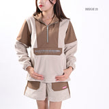 STRETCH FLEECE HOODIE｜A6-3111-11
