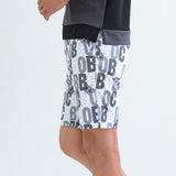 MEN’S PRINTED STRETCH SHORTS｜WHITE（A1-5502-11）