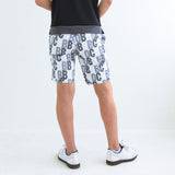 MEN’S PRINTED STRETCH SHORTS｜WHITE（A1-5502-11）