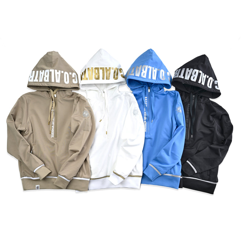TECK  JERSEY  LOGO-HOODIE｜A2-6554-11