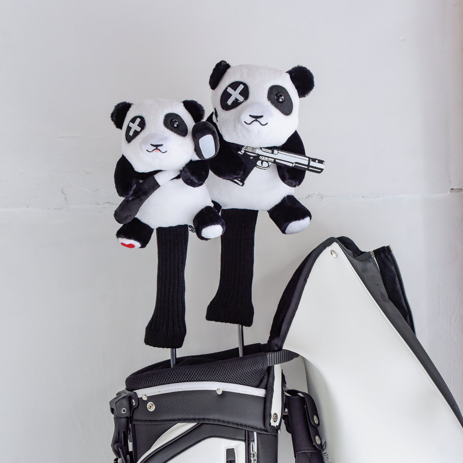 PANDA ✘ DR HEAD COVER｜WHITE×BLACK（A0-0701-11） – BBCO