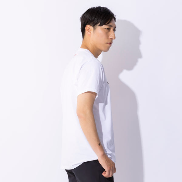 UNISEX PETS ROCK Cotton spandex jersey T-shirt｜WHITE（A0-2505-21）