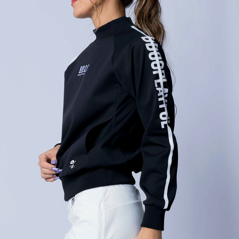 Women’s  BBCO LINE SWEAT｜Black（A0-1531-11）