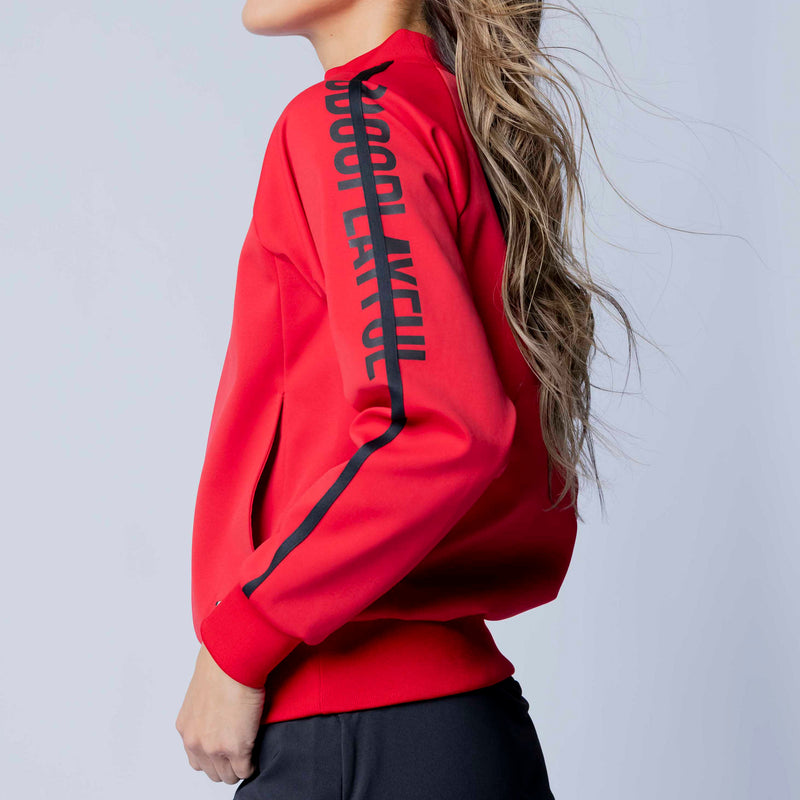 Women’s  BBCO LINE SWEAT｜Red（A0-1531-11）