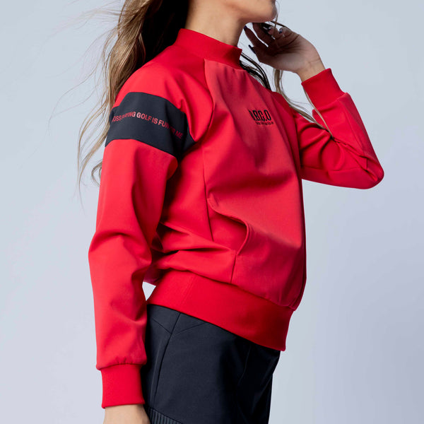 Women’s  BBCO LINE SWEAT｜Red（A0-1531-11）