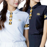 WOMEN’S BAROQUE PATTERN POLO｜A0-2832-11