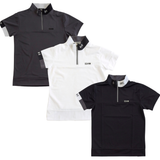 Men's  HALF ZIP MOCK NECK SHORT SLEEVE｜A1-2601-11