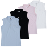 WOMEN’S  BBCO STAND COLLAR SLEEVELESS SHIRT｜A2-2535-11