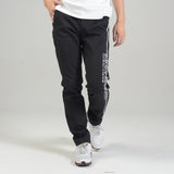 STRETCH LINE PRINT PANTS m｜BLACK（A5-5355-11）