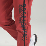 STRETCH LINE PRINT PANTS m｜RED（A5-5355-11）