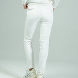 STRETCH LINE PRINT PANTS r｜WHITE（A6-5355-11）