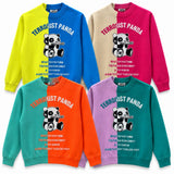 BICOLOR PANDA KNIT WOMEN｜A6-7803-11