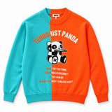 BICOLOR PANDA KNIT WOMEN｜A6-7803-11