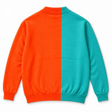 BICOLOR PANDA KNIT WOMEN｜A6-7803-11