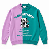 BICOLOR PANDA KNIT WOMEN｜A6-7803-11