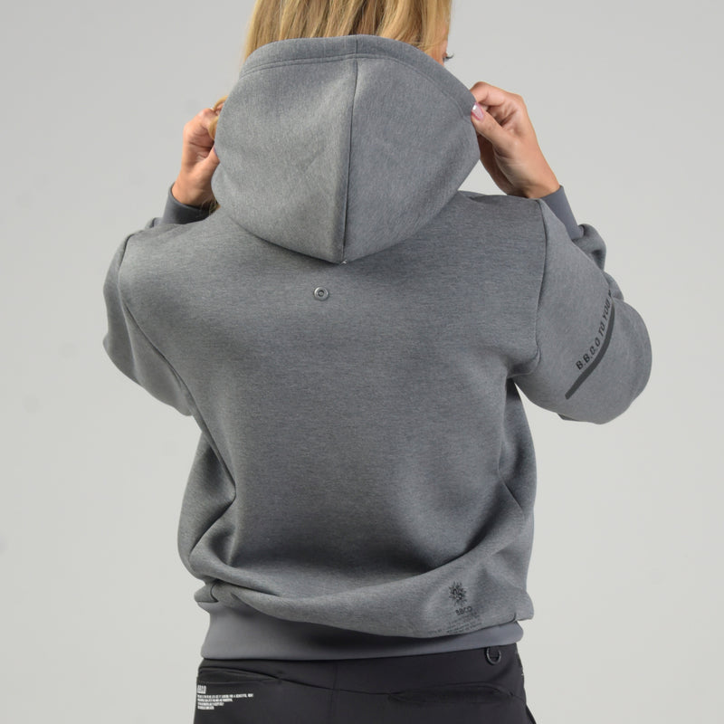 Women’s  AIR DOUBLE KNIT HOODIE｜gray（A6-6550-11）