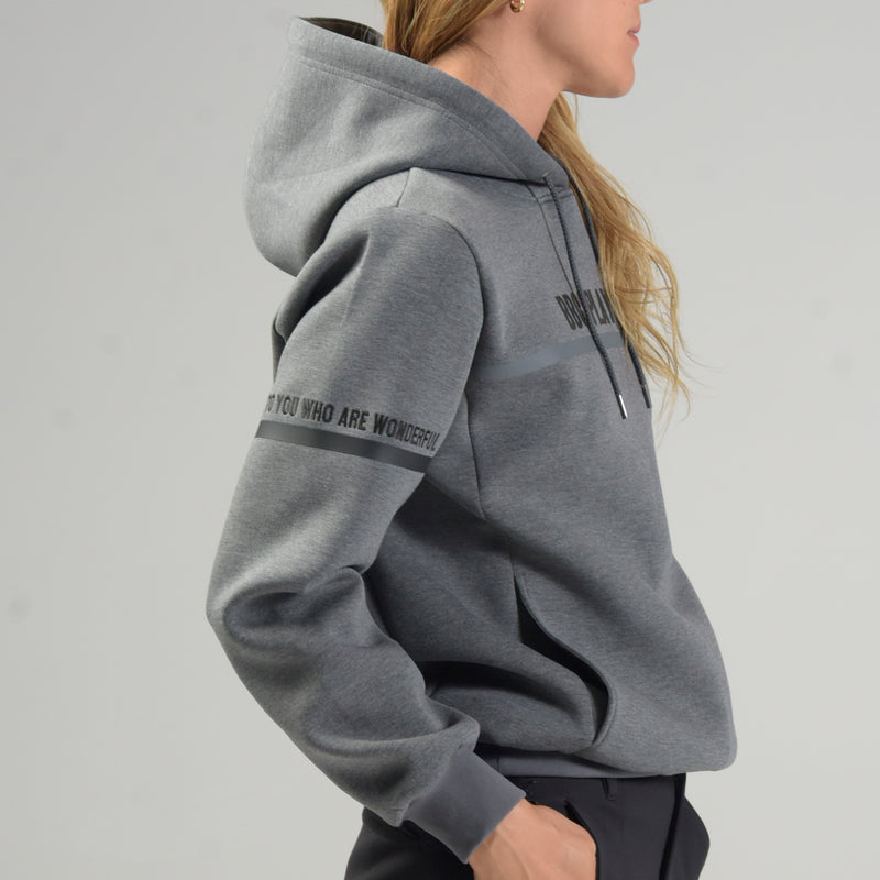 Women’s  AIR DOUBLE KNIT HOODIE｜gray（A6-6550-11）