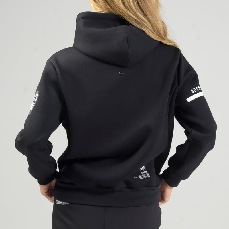 Women’s  AIR DOUBLE KNIT HOODIE｜black（A6-6550-11）