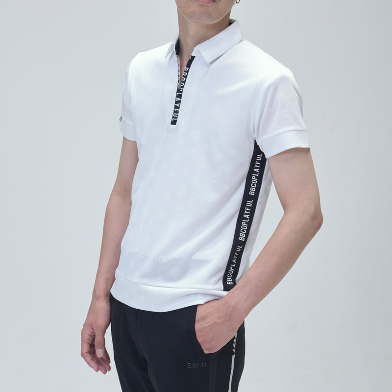 MEN'S Bright Jacquard POLO｜A1-2807-11