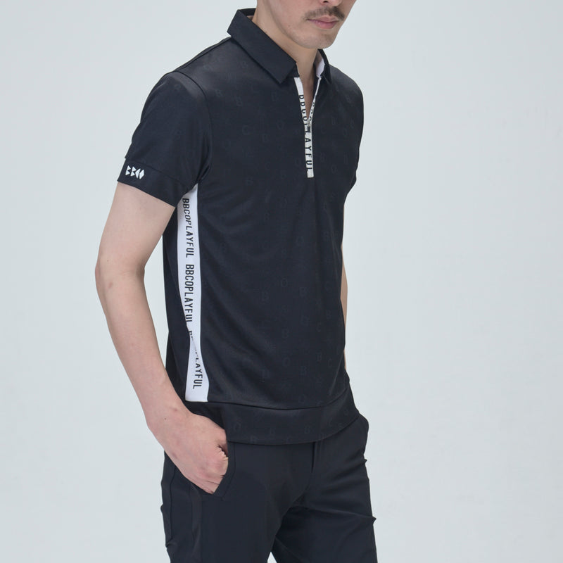 MEN'S Bright Jacquard POLO｜A1-2807-11