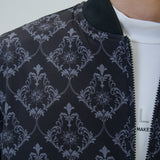 Aligned baroque pattern  REVERSIBLE BLOUSON｜A5-3154-11