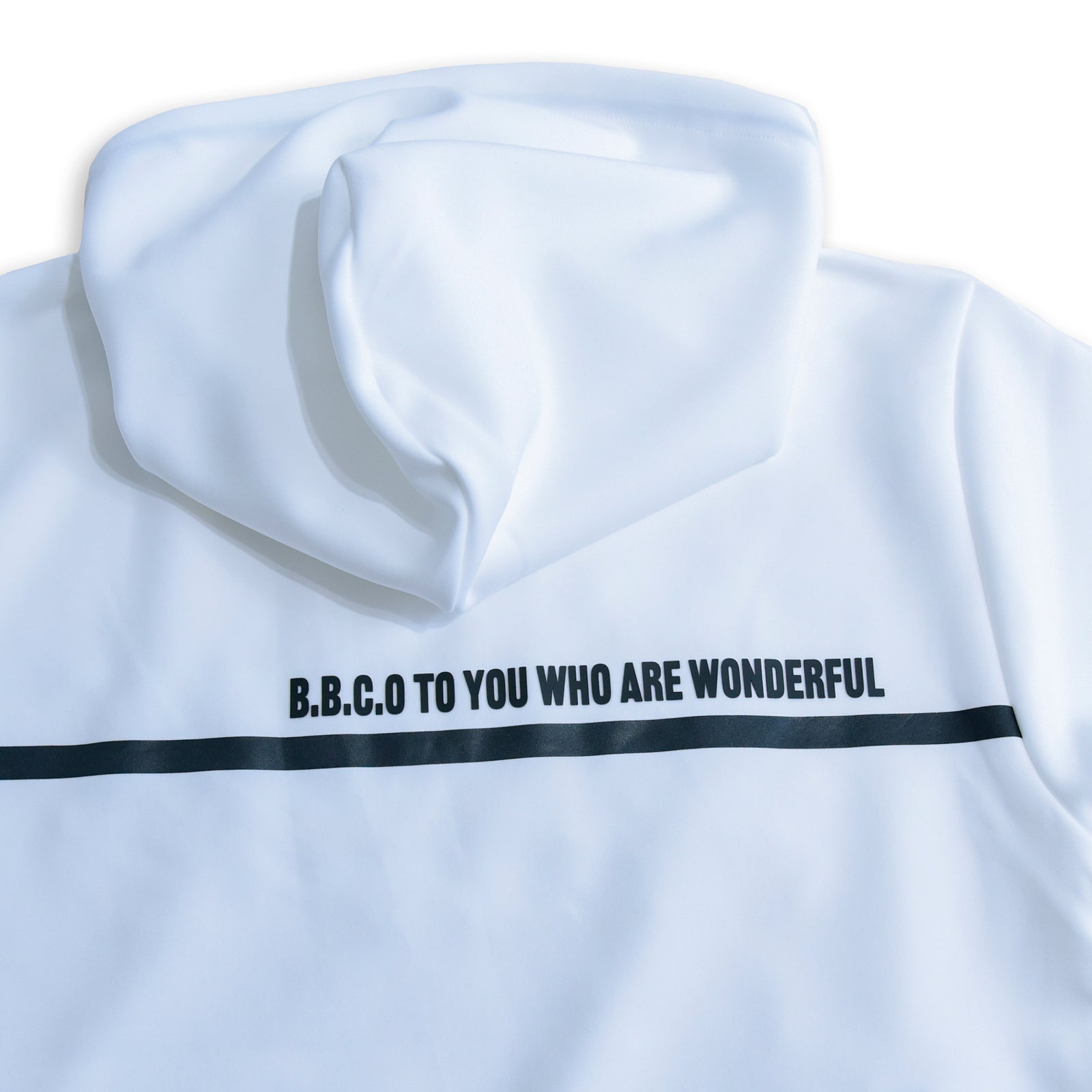 BBCO Men's Cardboard knit Hoodie パーカー 3L Men's Cardboard knit Hoodie (knitted fabric) ｜White（A1-2503-11