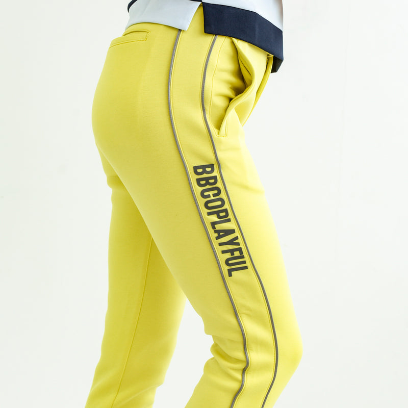 WOMEN’S AIR DOUBLE KNIT JOGGER｜YELLOW（A6-5350-11）