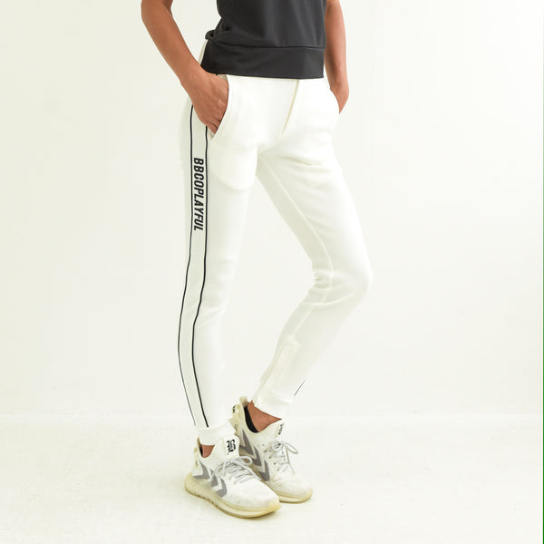WOMEN’S AIR DOUBLE KNIT JOGGER｜WHITE（A6-5350-11）