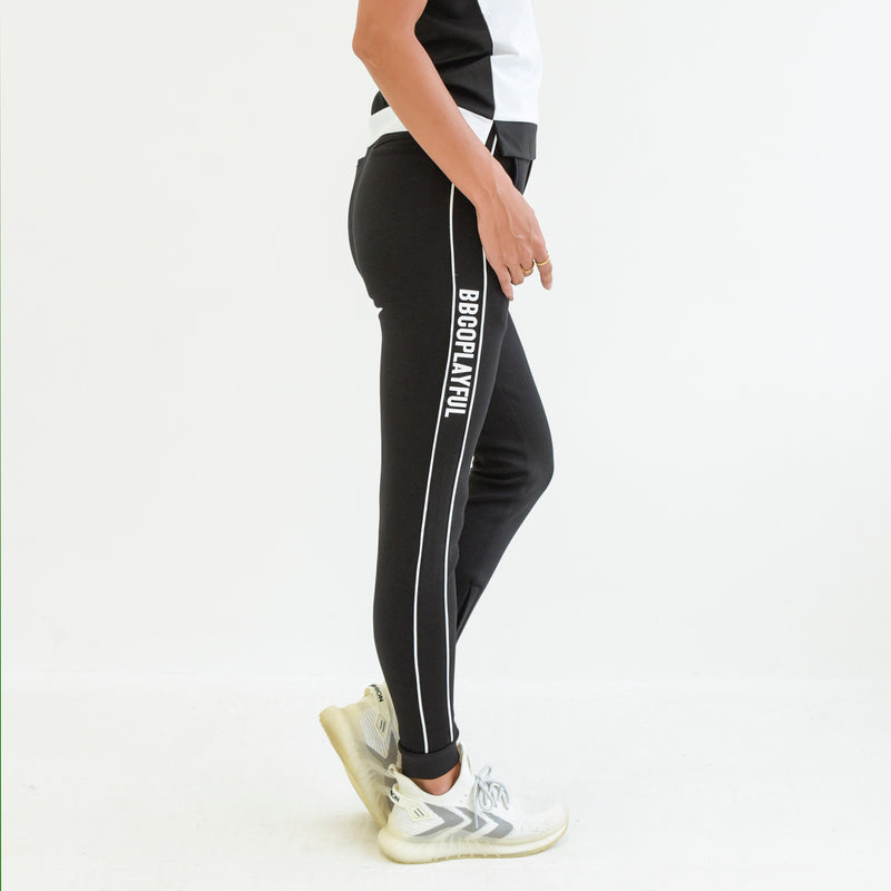 WOMEN’S AIR DOUBLE KNIT JOGGER｜BLACK（A6-5350-11）