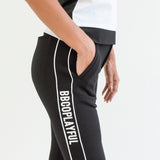 WOMEN’S AIR DOUBLE KNIT JOGGER｜BLACK（A6-5350-11）