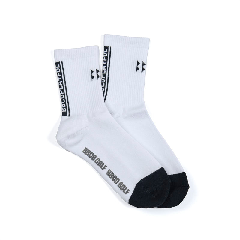 LOGO JACQUARD MIDDLE SOCKS<br>（A0-0301-11）