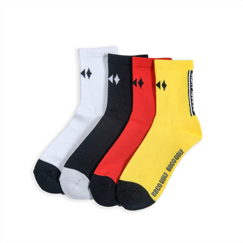 LOGO JACQUARD MIDDLE SOCKS<br>（A0-0301-11）