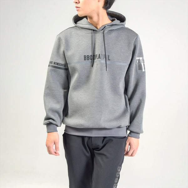 Men's  AIR DOUBLE KNIT HOODIE｜gray（A5-6550-11）