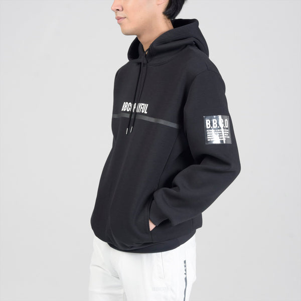 Men's  AIR DOUBLE KNIT HOODIE｜black（A5-6550-11）