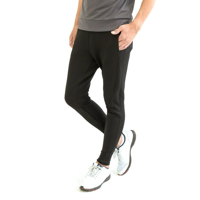 Elastic Joggers<br> knitted fabric｜Black（A5-5356-11）