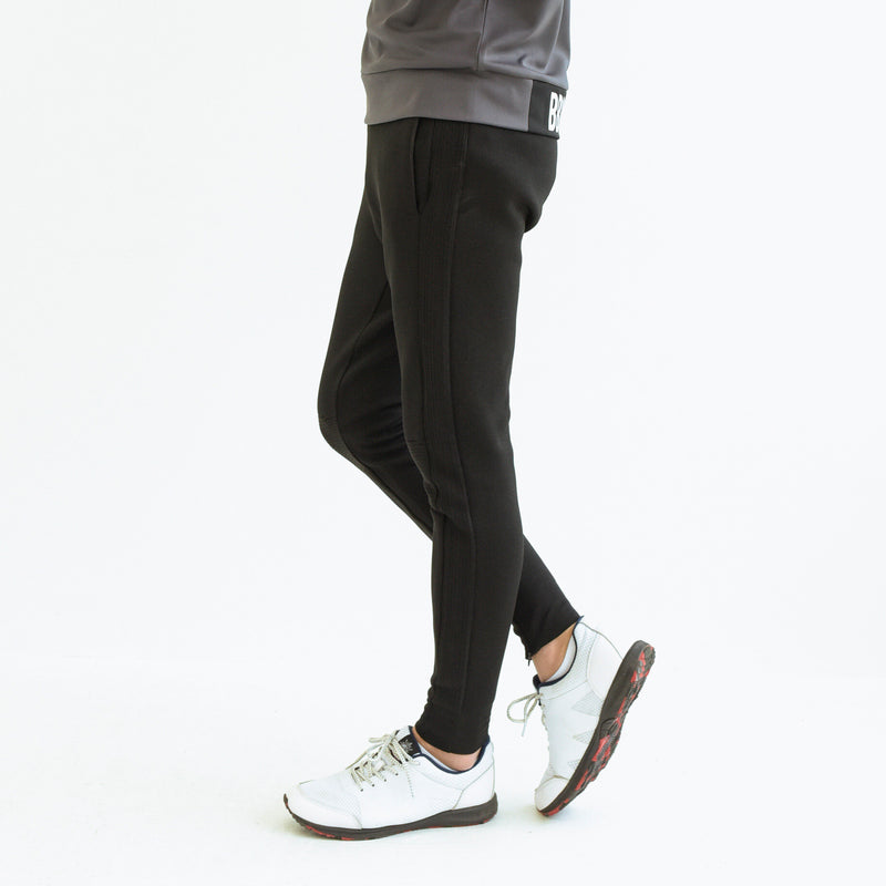 Elastic Joggers<br> knitted fabric｜Black（A5-5356-11）