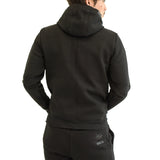 Elastic Hoodie<br>knitted fabric｜Black（A5-7701-11）