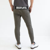 Elastic Joggers<br> knitted fabric｜Dark Gray（A5-5356-11）