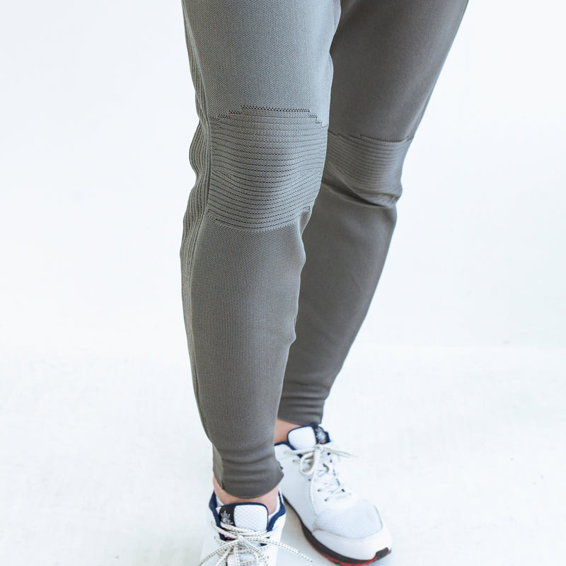 Elastic Joggers<br> knitted fabric｜Dark Gray（A5-5356-11）