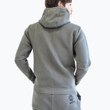 Elastic Hoodie<br>knitted fabric｜Dark Gray（A5-7701-11）