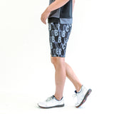 MEN’S PRINTED STRETCH SHORTS｜BLACK（A1-5502-11）