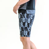 MEN’S PRINTED STRETCH SHORTS｜BLACK（A1-5502-11）