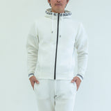 Elastic Hoodie<br>knitted fabric｜White（A5-7701-11）